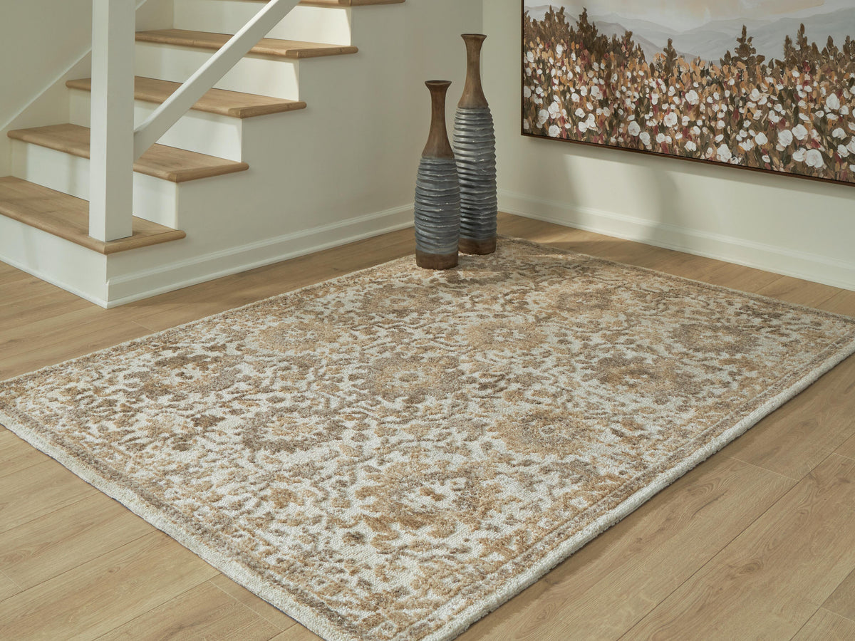 Sableridge Rugs Collection - Ivory/Taupe/Camel