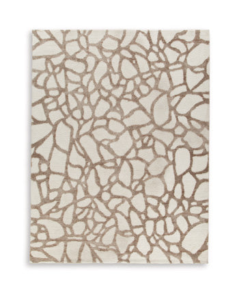 Wessonland Rugs Collection - Ivory/Brown/Gray