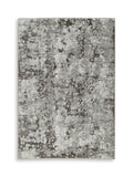 Gilberton Rugs Collection - Charcoal/Gray/White