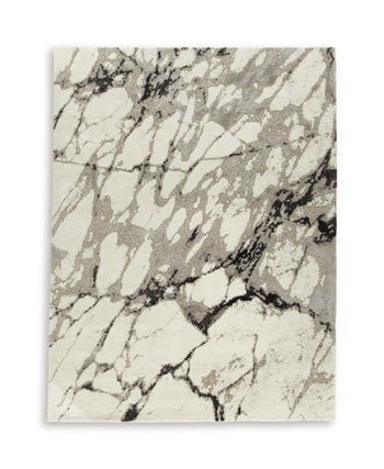 Worthbrook Rugs Collection - White/Black/Gray