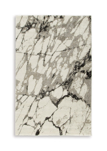 Worthbrook Rugs Collection - White/Black/Gray