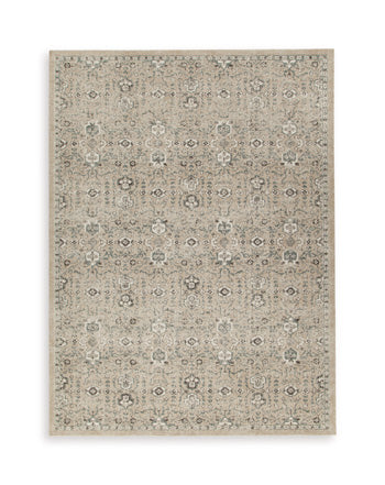 Jessmen Rugs Collection - Beige/Blue/Ivory