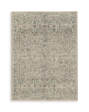 Jessmen Rugs Collection - Beige/Blue/Ivory