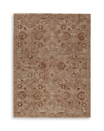 Wellsmore Rugs Collection - Clay/Ivory