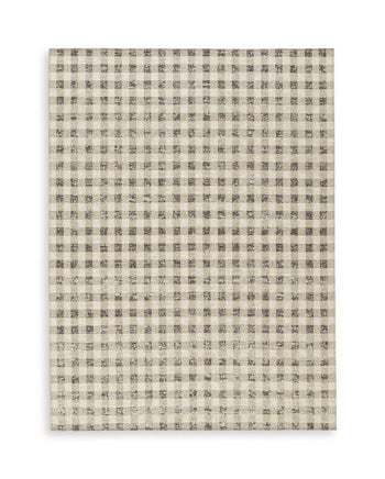 Cordner Rugs Collection - Jute/Black/Ivory
