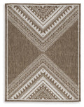 Dunsler Rugs Collection - Brown/Cream