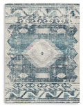 Daddridge Rugs Collection - Blue/Gray/Ivory