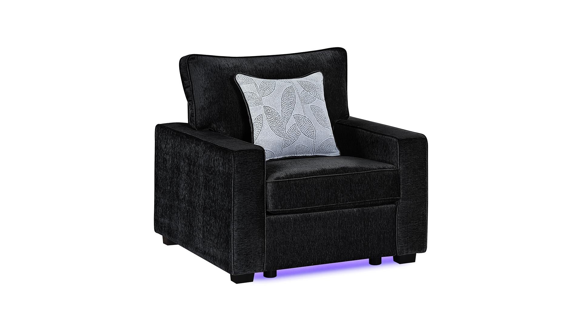 Rita Living Room Collection - Black