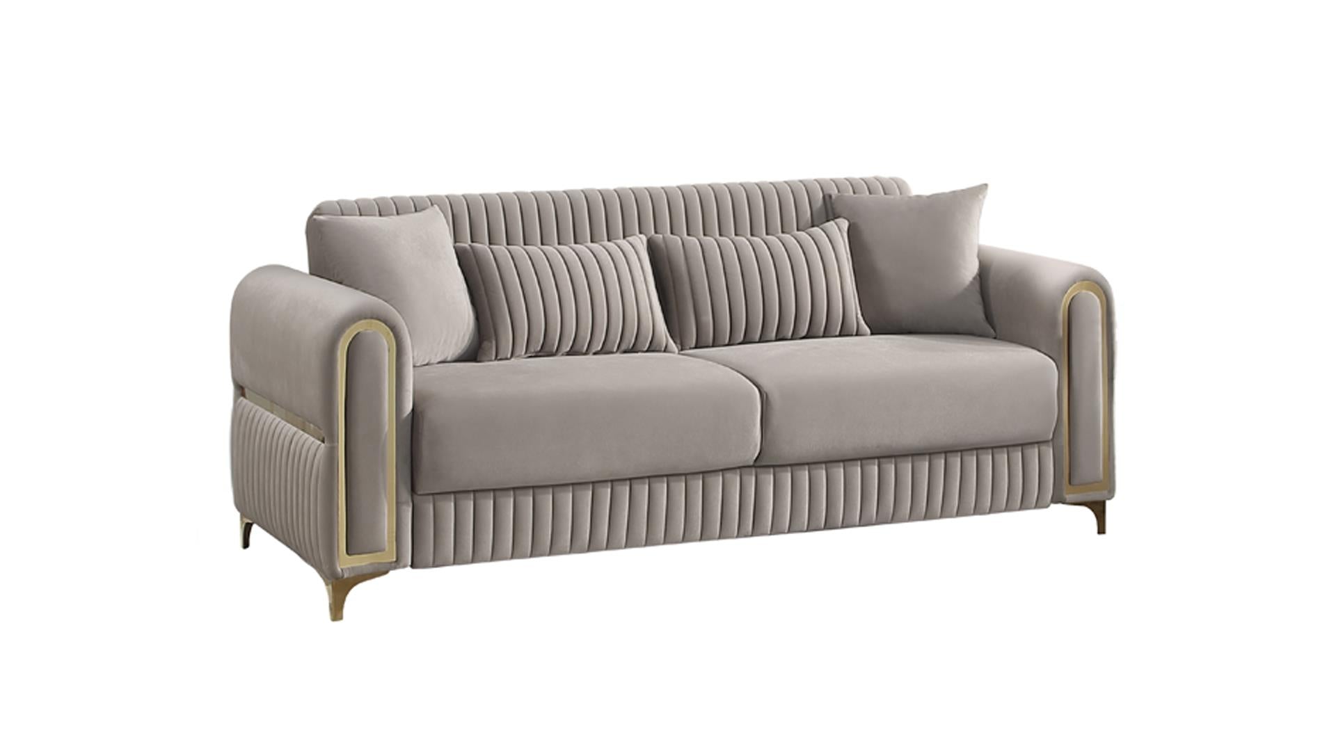 Ruby Living Room Collection - Taupe
