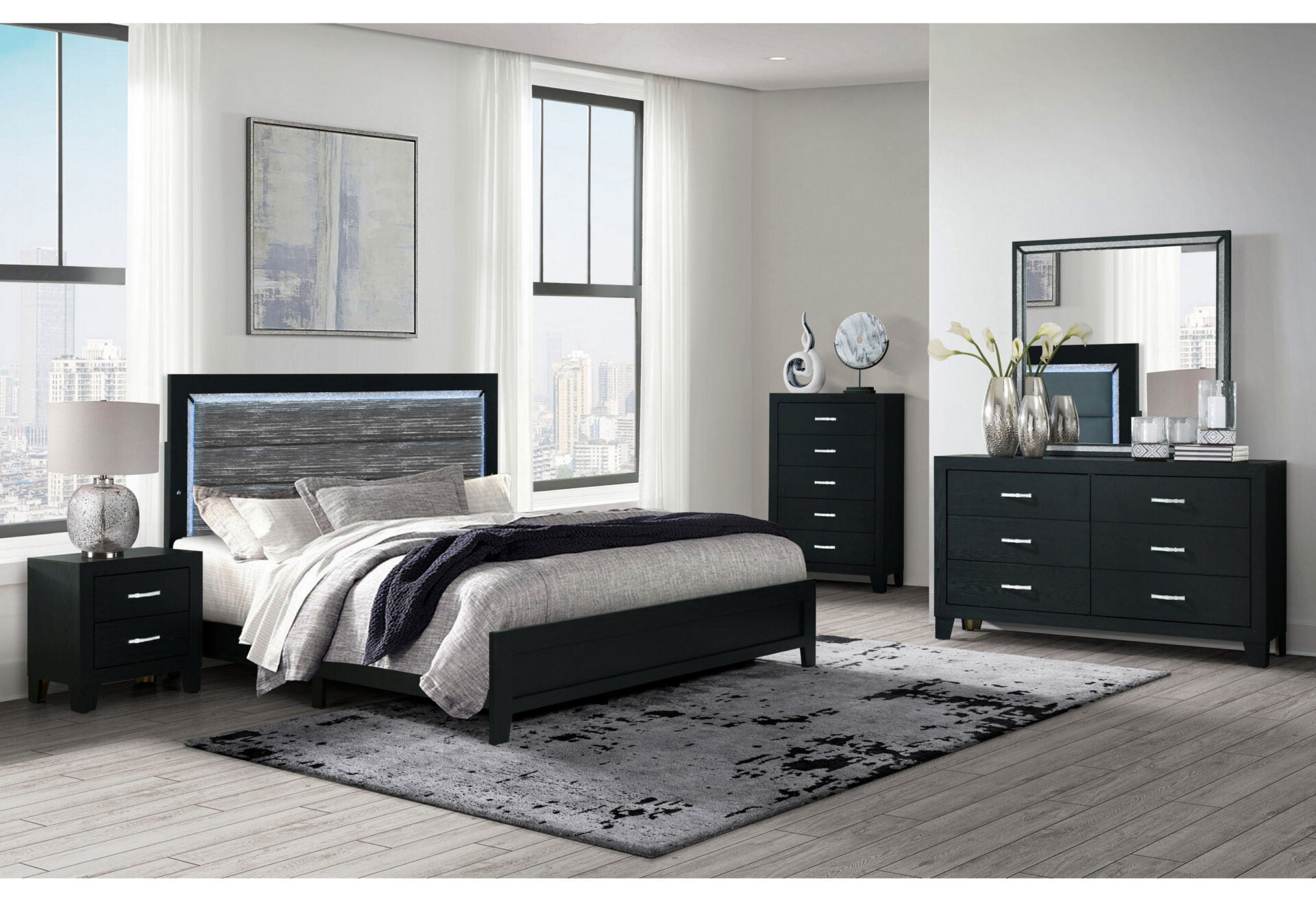 Reid Bedroom Collection - Black