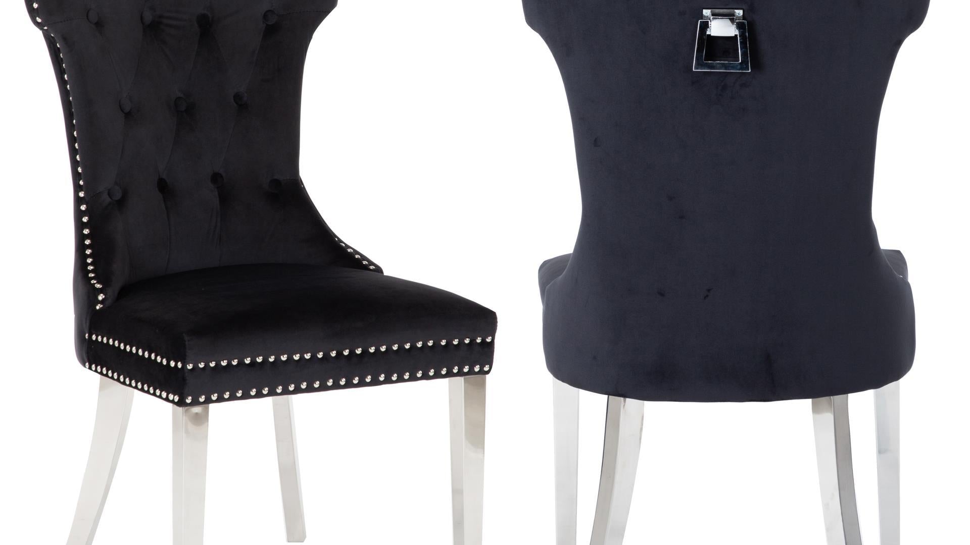 Rita Dining Chair in Black