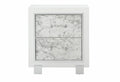 Santorini Bedroom Collection - Metallic White
