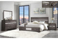 Seville Bedroom Collection - Dark Grey