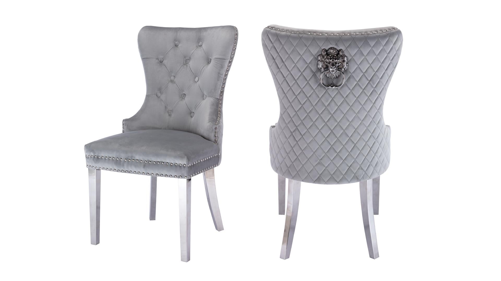 Simba Stainless Steel Leg Chairs
