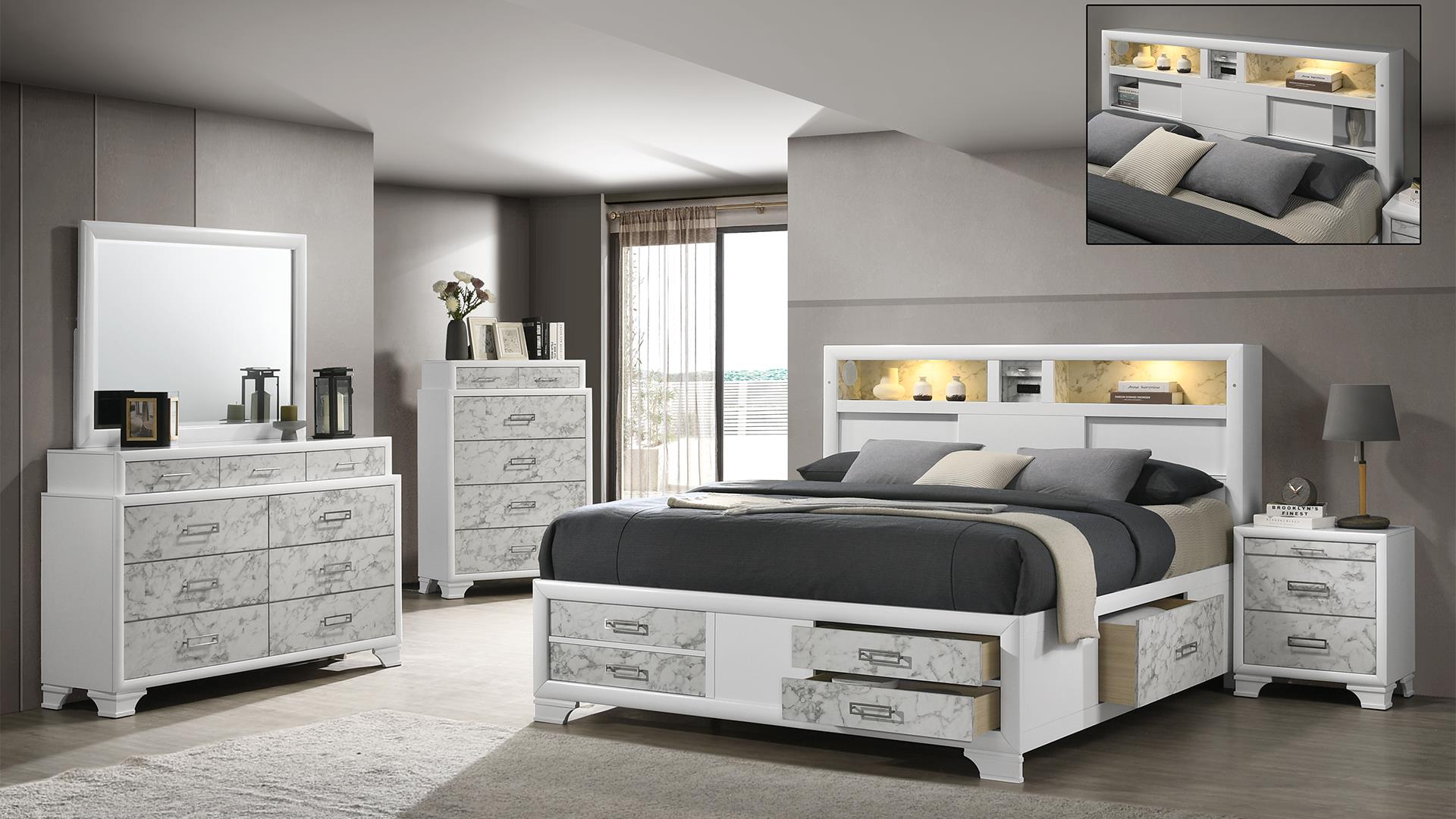 Soul Bedroom Collection - White