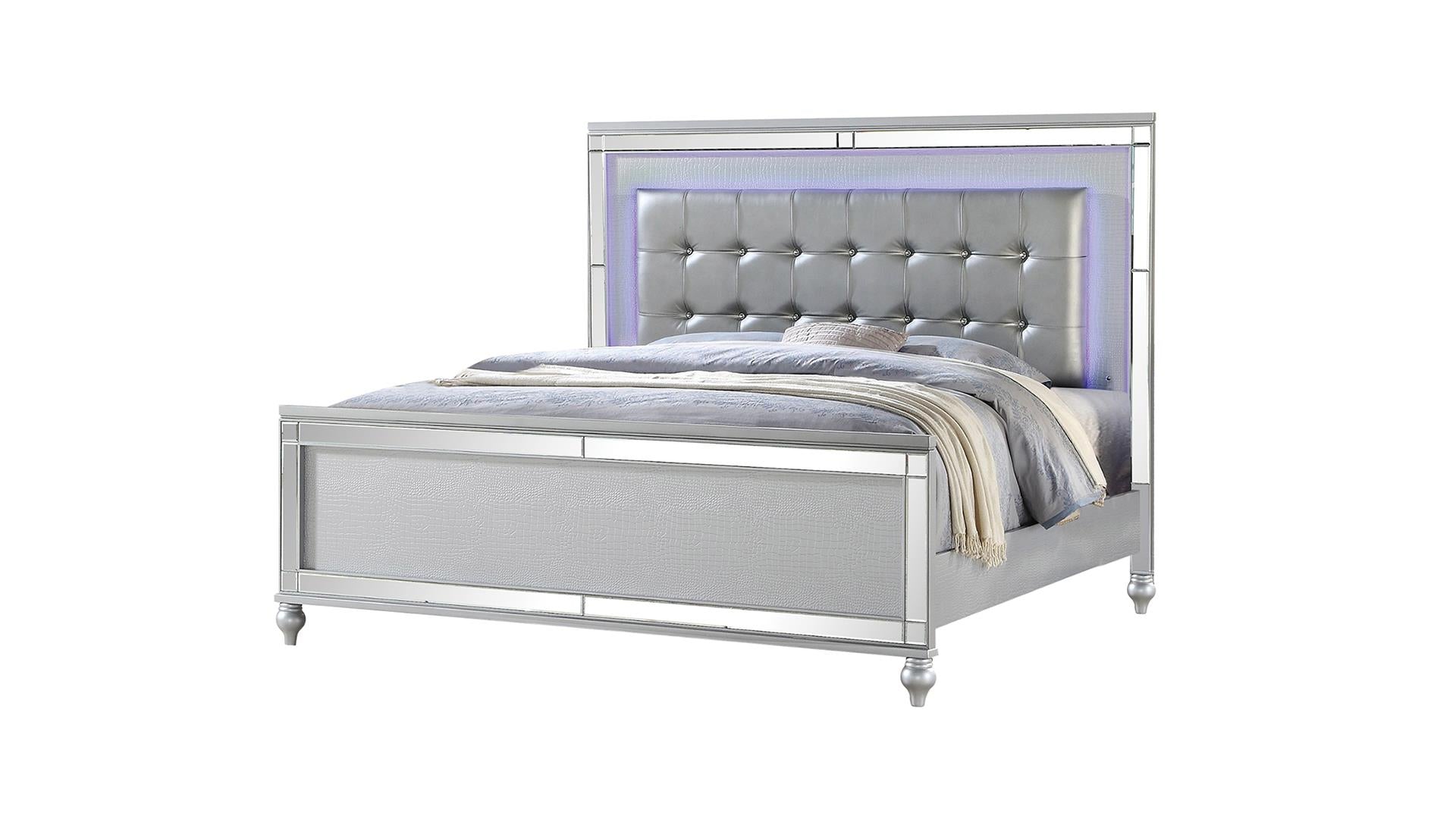 Sterling Bedroom Collection - Silver