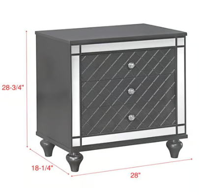 The Silver | Bedroom Suite | 5 Piece Set