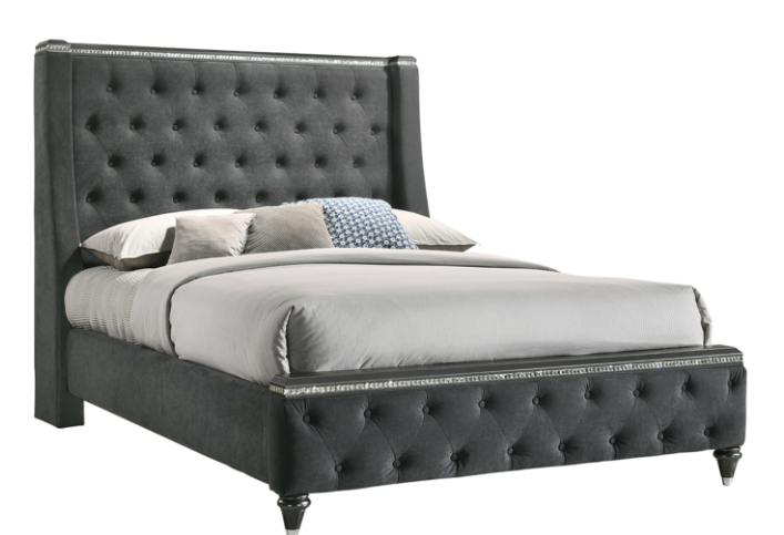 Brilliant Silver  | Queen Bedroom Set