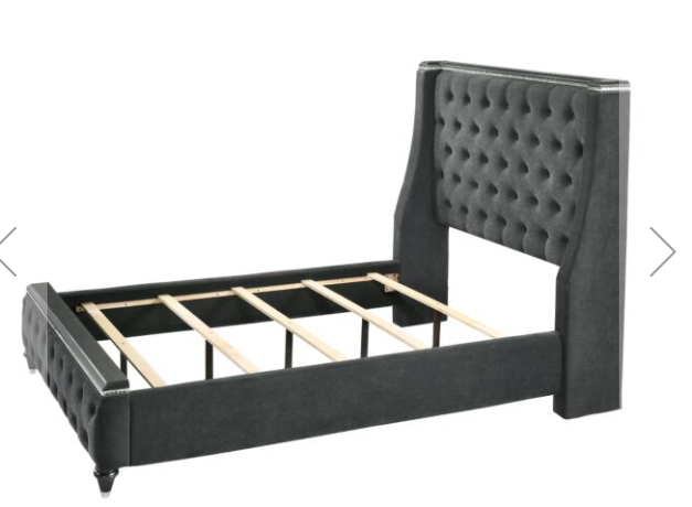 Brilliant Silver  | Queen Bedroom Set