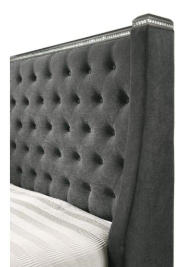 Brilliant Silver  | Queen Bedroom Set