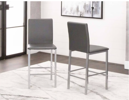 GRAY FAUX MARBLE TOP 5 PC SET