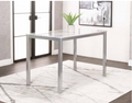GRAY FAUX MARBLE TOP 5 PC SET
