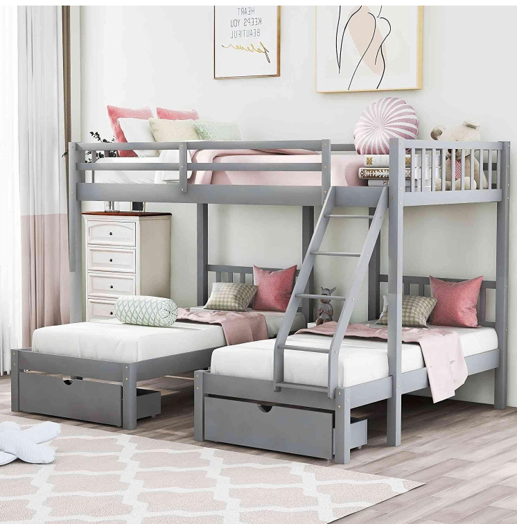 TRIPLE BUNK BED (FLOOR SAMPLE SALE)
