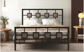 AURA METAL BLACK BED