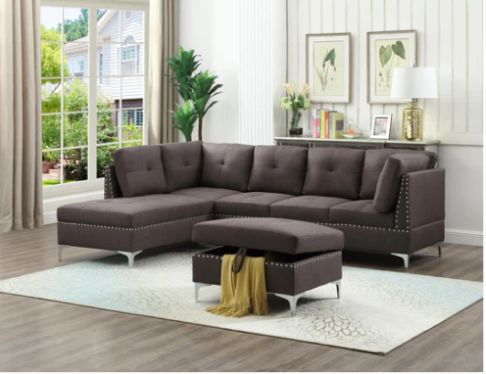 U5033 BROWN SECTIONAL ONLY