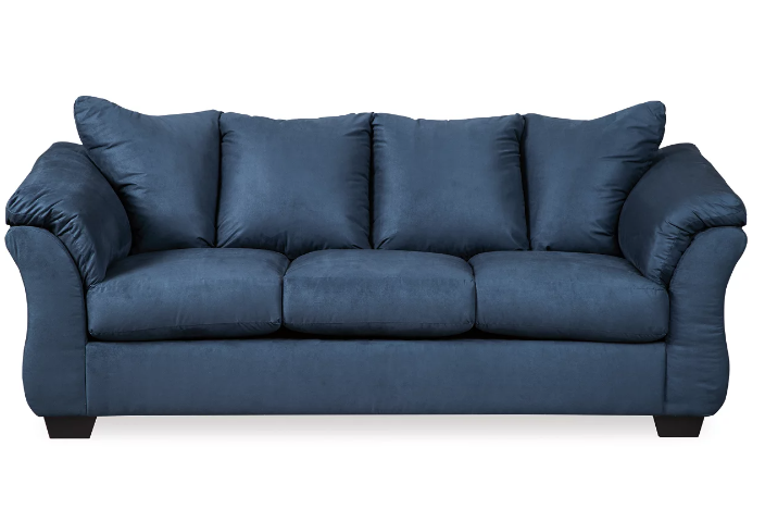 BLUE SOFA & LOVESEAT (SUPER SALE) FLOOR SAMPLE