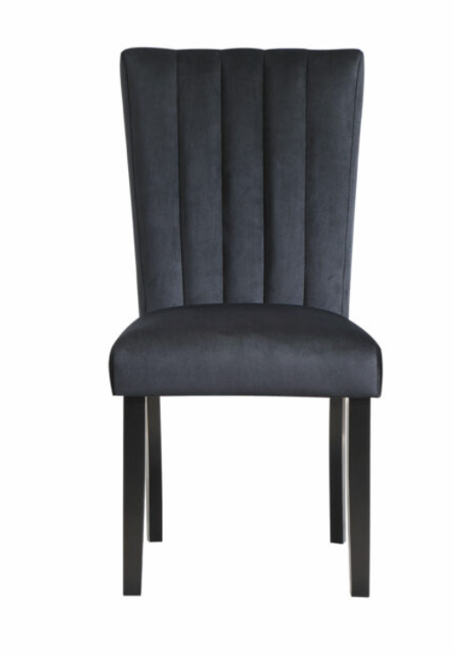 D8685 BLACK DINETTE SET WITH BENCH