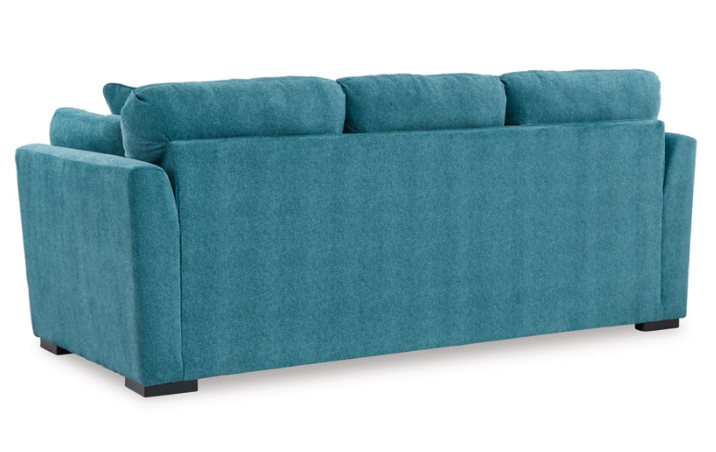 TURQUOISE SOFA AND LOVESEAT FLOOR SAMPLE SALE