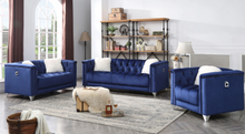 Load image into Gallery viewer, RUSSEL SOFA AND LOVESEAT BLUE (FLOOR SAMPLE SALE)
