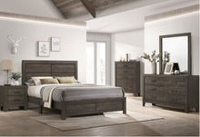 Load image into Gallery viewer, DARK HOPKINS STYLE QUEEN BEDROOM SET 5PC&nbsp;
