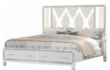 Load image into Gallery viewer, THE SILVER CRYSTAL 5PC QUEEN BEDROOM SET (SPECIAL OFFER)
