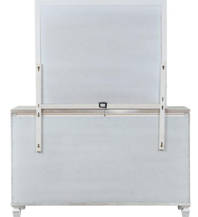THE SILVER CRYSTAL 5PC QUEEN BEDROOM SET (SPECIAL OFFER)