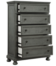 Load image into Gallery viewer, RUSTIC GRAY JACKSON 5 PC QUEEN BEDROOM SET
