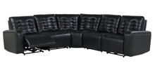 Load image into Gallery viewer, Blanche Charcoal 5-Piece Sectional
