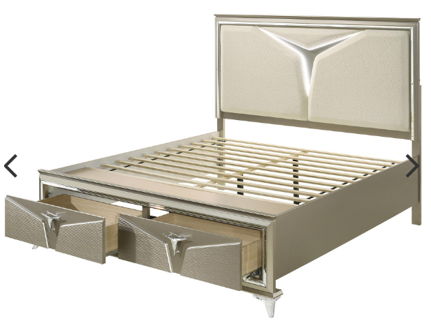 THE SILVER STAR 5PC QUEEN BEDROOM SET