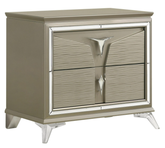 THE SILVER STAR 5PC QUEEN BEDROOM SET