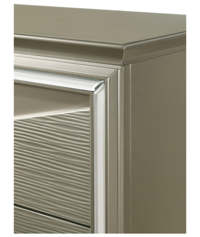 THE SILVER STAR 5PC QUEEN BEDROOM SET