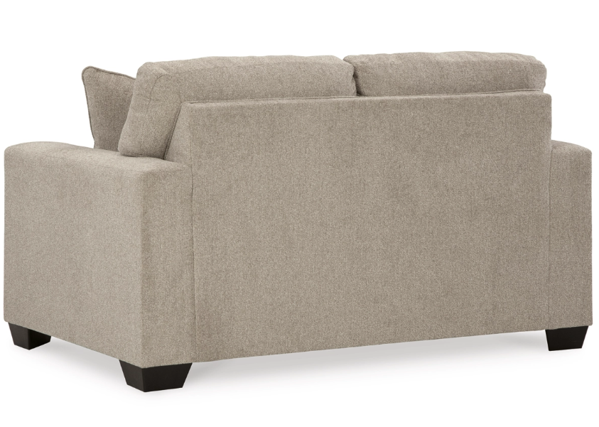 PARCHMENT COLOR SOFA AND LOVESEAT