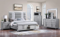 THE SILVER FERRAS 5 PC BEDROOM SET