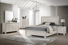 Load image into Gallery viewer, Charlie White Bedroom set 5 pcs
