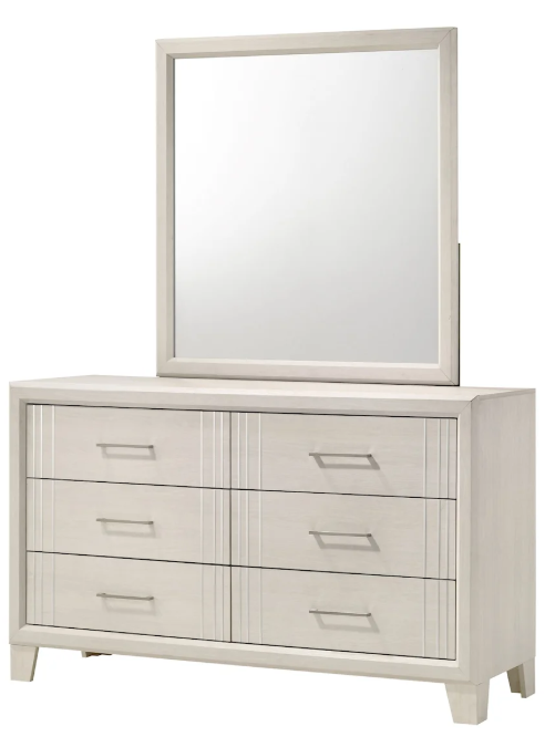 Charlie White Bedroom set 5 pcs