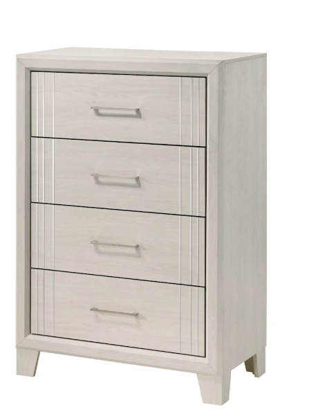 Charlie White Bedroom set 5 pcs