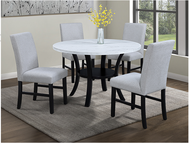ISLA 5 PCS ROUND DINETTE SET