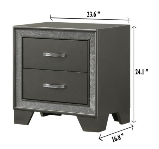 THE KAIA BEDROOM SET 5PCS