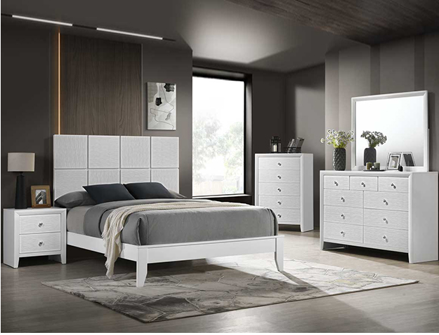 DENKER BEDROOM SET 5PCS (FLOOR SAMPLE LAST SALE)