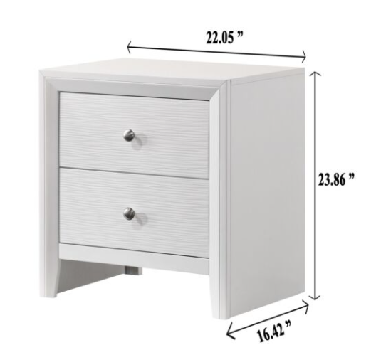 DENKER BEDROOM SET 5PCS (FLOOR SAMPLE LAST SALE)